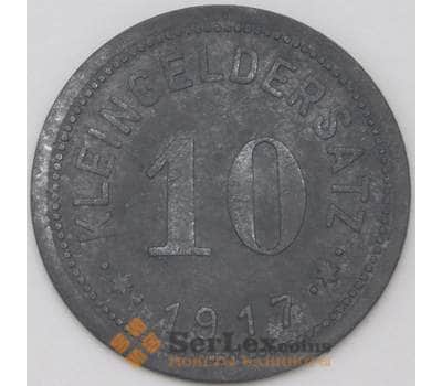 Германия Нотгельд 10 пфеннигов 1917 Айслебен арт. 22997