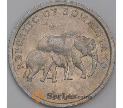 Сомалиленд монета 5 шиллингов 2005 КМ19 VF арт. 44627