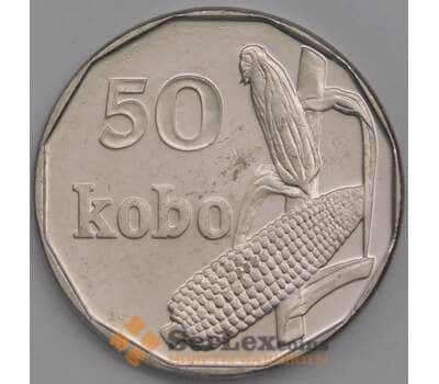 Нигерия монета 50 кобо 2006 КМ13.3 AU арт. 43509