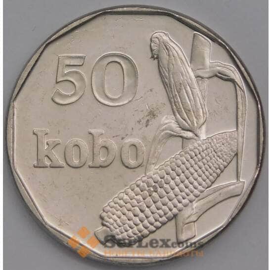 Нигерия 50 кобо 2006 КМ13.3 AU арт. 43509