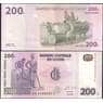 Конго 200 франков 2013 Р99b UNC  арт. 29135
