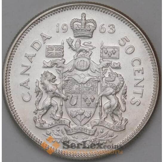 Канада 50 центов 1963  арт. 30737