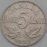 Канада 5 центов 1923 КМ29 VF (ЖК) арт. 22879