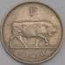 Монета Ирландия 1 шиллинг 1954 КМ14а XF арт. 40523