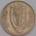 Монета Ирландия 1 шиллинг 1954 КМ14а XF арт. 40523