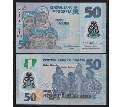Нигерия 50 найра 2020 Р40 UNC арт. 52402