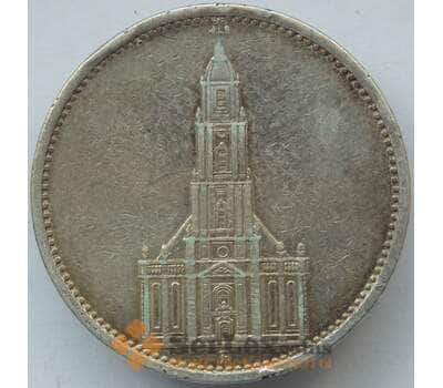 Монета Германия 5 марок (рейхсмарок) 1935 А КМ83 XF Серебро (J05.19) арт. 14760