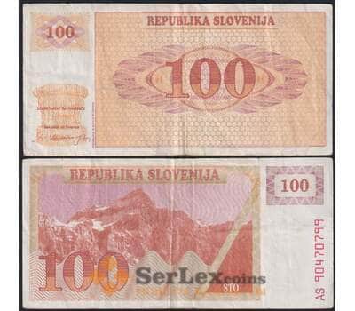 Словения банкнота 100 толаров 1990 Р6а VF арт. 48298