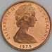 Новая Зеландия 1 цент 1975 КМ31 Proof арт. 46553