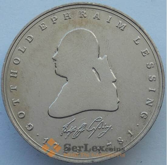 Германия 5 марок 1981 КМ154 UNC Готхольд Эфраим Лессинг (J05.19) арт. 16298