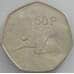 Монета Ирландия 50 пенсов 1970 КМ24 aUNC арт. 16584