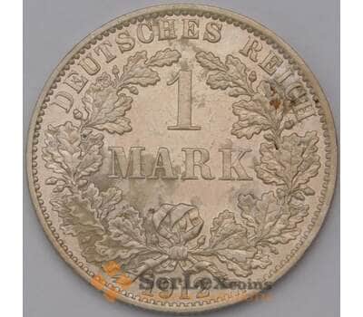 Монета Германия 1 марка 1912 A КМ14 XF арт. 36689