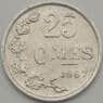 Люксембург монета 25 сантимов 1967 КМ45a XF  арт. 18704