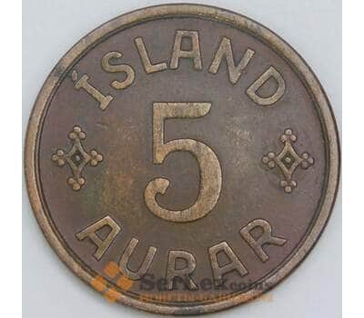 Исландия 5 эйре 1926 КМ7 XF арт. 56697