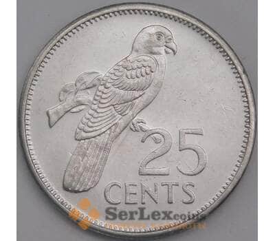 Сейшельские острова монета 25 центов 1997 КМ49а aUNC арт. 42180