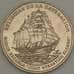 Монета Куба 1 песо 2000 КМ824 Корабль "JUAN Sebastian ELCANO" (ОС) арт. 21477
