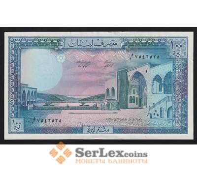 Ливан 100 ливров 1988 Р66d aUNC арт. 54624