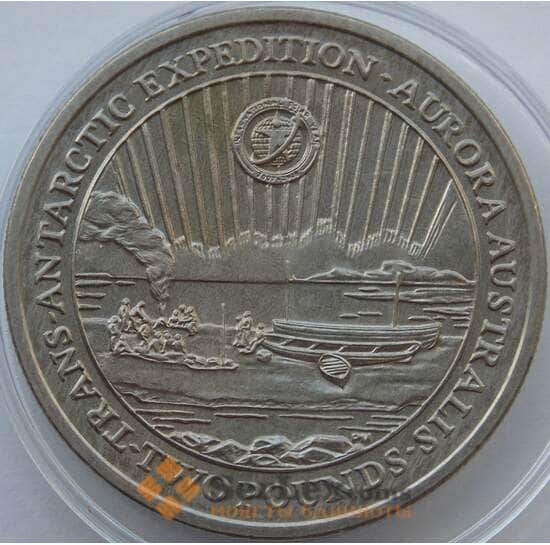 Южная Джорджия и Южные Сэндвичевы острова 2 фунта 2007 BU Экспедиция арт. 13663 Южная Джорджия и Южные Сэндвичевы острова 2 фунта 2007 BU Экспедиция арт. 13663