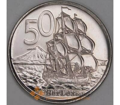 Новая Зеландия 50 центов 2016 КМ119а UNC арт. 55017