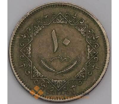 Ливия 10 дирхамов 1979 КМ20 VF арт. 41790