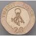 Монета Гибралтар 20 пенсов 2005 КМ1083 BU арт. 38047