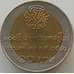 Монета Таиланд 10 Бат 1997 Y345 aUNC (СГ) 100 лет Европейскому туру арт. 11265