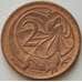 Монета Австралия 2 цента 1983 КМ63 AU Фауна (J05.19) арт. 17512