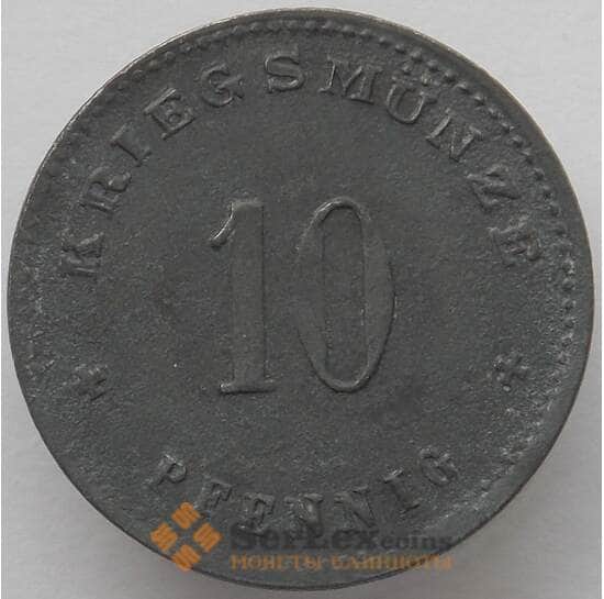 Германия Нотгельд 10 пфеннигов 1918 Вейссенбург (J05.19) арт. 16507