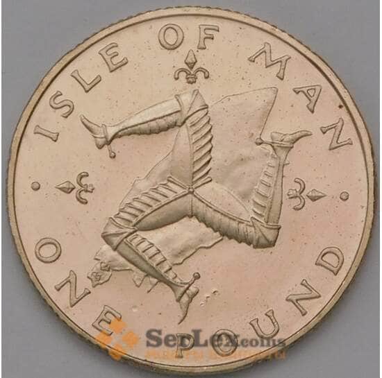 Мэн Остров 1 фунт 1978 КМ44 Proof арт. 38037