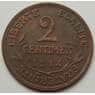Франция монета 2 сентима 1914 КМ841 VF арт. 7195