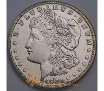 Монета США 1 доллар 1921 S КМ110 XF Морган арт. 39893