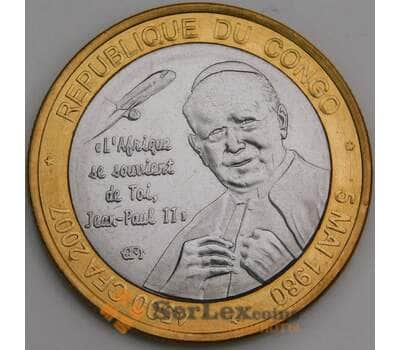 Конго 4500 франков 2007 арт. 46344