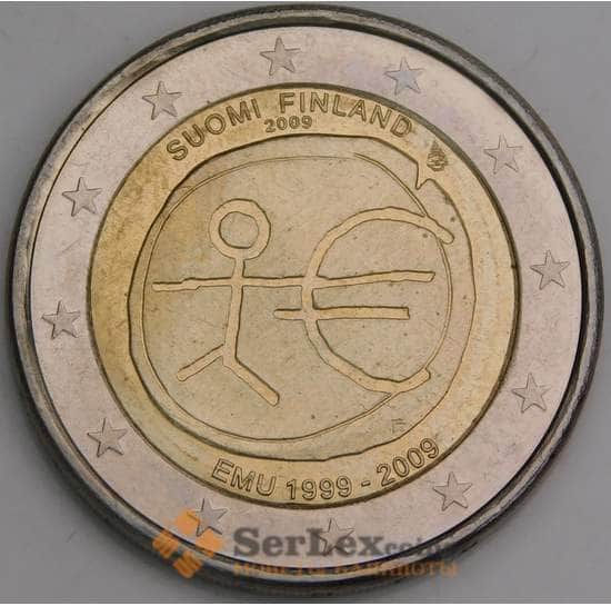 Финляндия 2 евро 2009 КМ144 UNC 10 лет евро арт. 46759