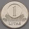 Литва 1 лит 2001 КМ111 aUNC арт. 18801