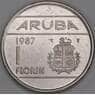 Аруба 1 флорин 1987 КМ5 VF арт. 52881