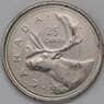 Канада 25 центов 1952-2002 КМ448 XF 50 лет Правления  арт. 30699