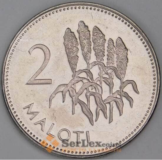 Лесото 2 малоти 2018 КМ58 UNC арт. 54072