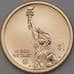 Монета США 1 доллар 2020 UNC D Инновации №9 Южная Каролина- Кларк арт. 26926