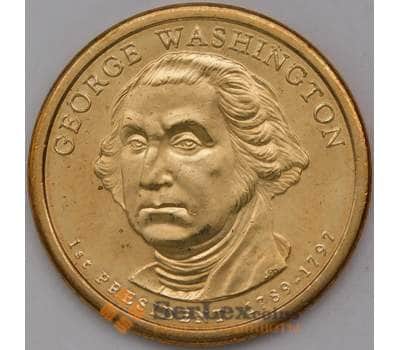 Монета США 1 доллар 2007 1 Президент Вашингтон D арт. 31111