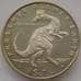 Монета Либерия 1 доллар 1993 КМ109 BU Коритозавр (J05.19) арт. 15651
