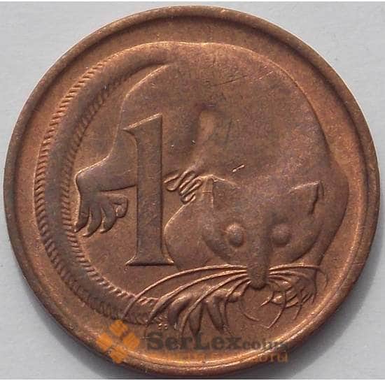 Австралия 1 цент 1980 КМ62 aUNC  арт. 15583