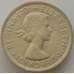 Монета Австралия 1 флорин 1957 КМ60 VF Серебро Елизавета II (J05.19) арт. 17214