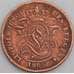 Бельгия монета 2 сантима 1905 КМ35 VF DES BELGES арт. 46679