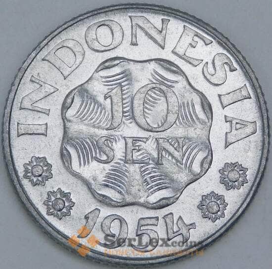 Индонезия 10 сен 1954 КМ6 UNC арт. 56637