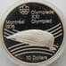 Монета Канада 10 долларов 1976 Proof КМ114 Серебро Олимпийский велодром (J05.19) арт. 14835