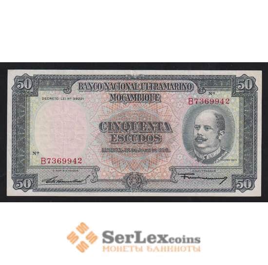 Мозамбик 50 эскудо 1958 Р106 XF арт. 55947