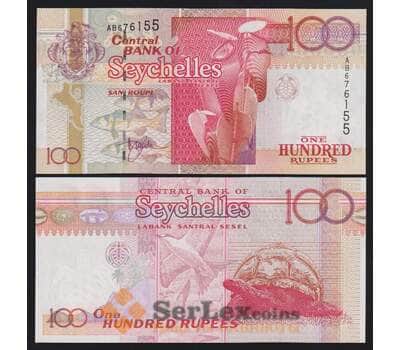 Сейшельские острова 100 рупий ND 1998 Р39 UNC арт. 53848