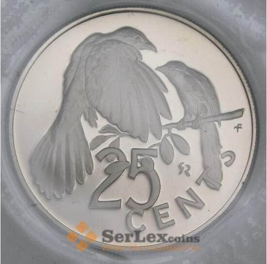 Британские Виргинские острова 25 центов 1974 КМ4 Proof запайка арт. 56190 Британские Виргинские острова 25 центов 1974 КМ4 Proof запайка арт. 56190