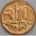 Южная Африка ЮАР 10 центов 2002 КМ269 UNC арт. 50189