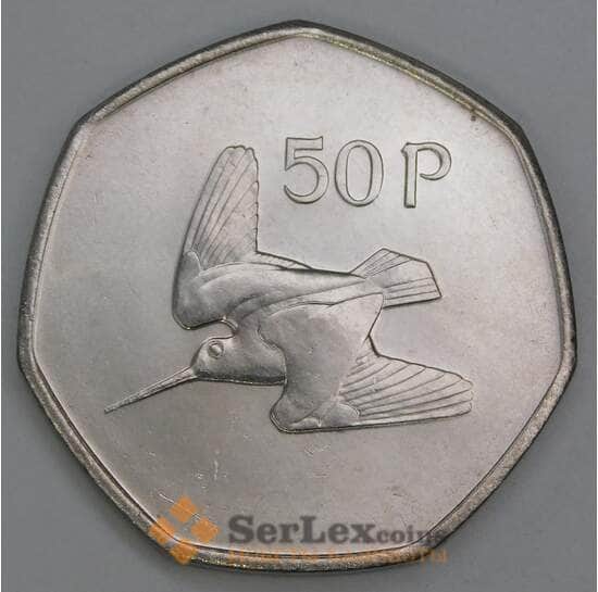Ирландия 50 пенсов 1974 КМ24 UNC арт. 56199 Ирландия 50 пенсов 1974 КМ24 UNC арт. 56199